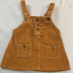 Nicole Miller - Corduroy Pinafore Dress